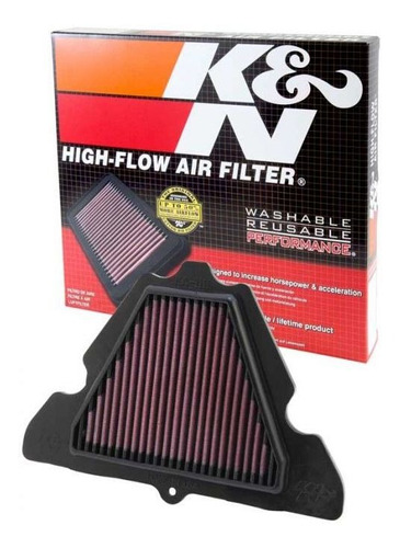 Filtro De Aire De Alto Flujo K\u0026n Kawasaki Zx1000 Ninja Abs 9 Foto 2