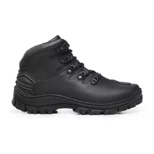 Coturno Masculino Bota De Couro Schiareli 990 Adv Tratorado