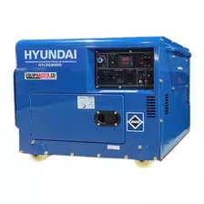 Planta Eléctrica Hyldg8000s Hyundai Cabinada 7000watt Máximo