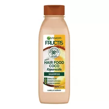 2 Pzs Garnier Hair Food Coco Shampoo Fructis 300ml