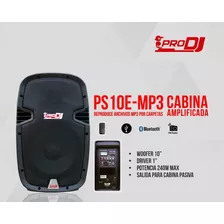 Parlante Activo 10 Pro Dj Ps10e Mp3 90w Cabina Activa 10 Usb