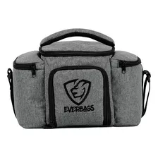 Bolsa Térmica Fitness Top - Preta Marmita Academia Everbags Cor Rosa-chiclete