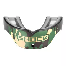 Protetor Bucal Shock Doctor Gel Max Power Camo Exercito