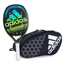 Raquete Beach Tennis Carbono,com Raqueteira adidas, 6 Cores