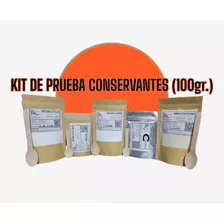 Conservantes (kit De Prueba 100gr.)