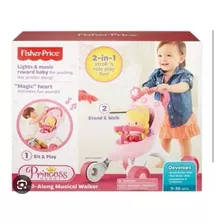 Fisher Price Rie Y Aprende Carreola Camina Conmigo.