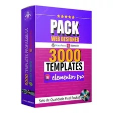 Elementor Pro + 3000 Templates + Brindes