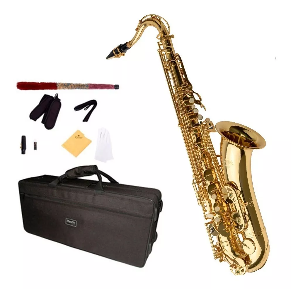 Saxofón Tenor Cora By L. America + Accesorios