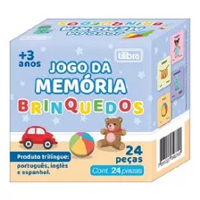 Jogo Da Memória 24 Peças Pedagógico - Sortido