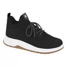 Molekinho Tenis Gasp Jalapao Knit Preto