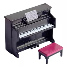 Mini Piano Com Banquinho Infantil Para Brinquedos De Brincar