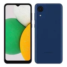 Samsung A03 Core 32gb Azul 2ram / Capinha + Película Brinde