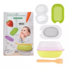 Procesador Alimento Preparación Comida Bebes Set 7 Piezas