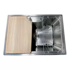 Cuba Gourmet Cozinha Aço 304 Tam:620x430x210mm + Acessórios