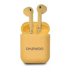 Auriculares In-ear Inalámbricos Daewoo Sense Candy Dw-373 Amarillo