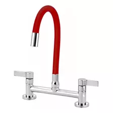  Misturador Cozinha Mesa Vermelha 1256 C62 Esteves