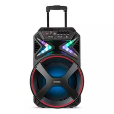 Caixa Amplificada Connect Lights Cm-400 Preta Mondial Bivolt