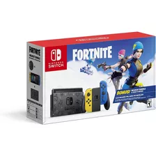 Nintendo Switch 32gb Fortnite Wildcat Bundle Color Negro, Amarillo Y Azul