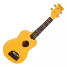 Kohala Ukulele Soprano Tiki Sye- Yellow- Amarillo- Mate