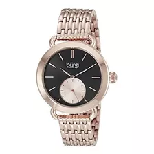 Reloj De Cuarzo Multifuncion Burgh Bur153rg Rose Gold Para M