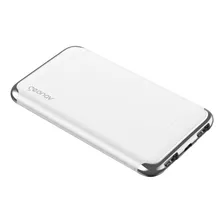 Carregador Geonav Portátil 6.000mah, 2 Portas Usb/branco Geonav