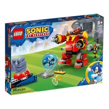 Lego Sonic Vs Robô Do Robotnik 615 Peças - 76993