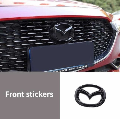 Emblema Parrilla Mazda Cx30 Fibra Carbono 2022 2021 2020 23 Foto 2