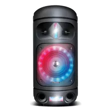 Brookstone Rumble Tower Altavoz Bluetooth Portátil Con Luces