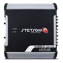 Módulo Amplificador Stetsom Hl800.4 900wrms 4 Canais 2 Ohms