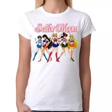 Blusa Sailor Moon Scauts Mercury Venus Jupiter Marte 