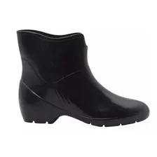 Bota De Borracha Feminina Cano Curto Trabalho Pvc Galocha