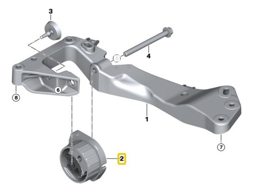 Soporte Caja Transmision Bmw X3 \u0026 X4 2012 2014 2015 2017 \u0026 Foto 5