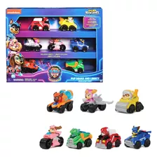 Juego De Vehículos Paw Patrol The Mighty Movie 7 Autos 