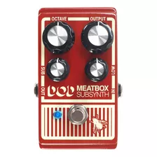 Dod Meatbox Subsynth Pedal Octavador Sintetizador Para Bajo