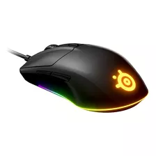 Steelseries Rival 3 Negro Mouse Gamer