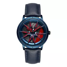 Reloj Sanda 1089 Rueda Esqueleto Resistente Al Agua