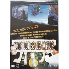 Dvd Caçadores De Mitos - Lacrado 