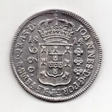 960 Reis 1814b Var 7a Dupla Batida 18ª Catalunia 1810 S.f