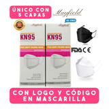 Mascarillas Kn95 Ce Fda - Gb2626 - 5 Capas Negro De Fabrica