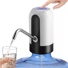 Bombinha Elétrica Para Galão D Agua Suporte Válvula 5/10/20l Cor Branca E Preta