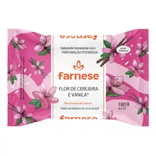 Sabonete Farnese Flor De Cerejeira E Vanila 180g Kit C/12