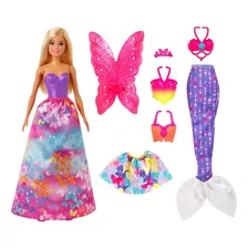 Juego De Regalo De Muñeca Barbie Dreamtopia 12.5 Pulgadas 