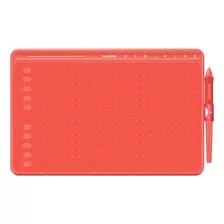 Tableta Digitalizadora Huion Hs611 Coral Red