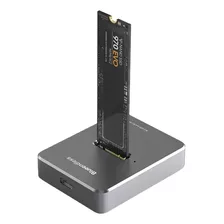 Dock Station Leitor Externo M.2 Ssd Sata Nvme Type C Usb 3.1