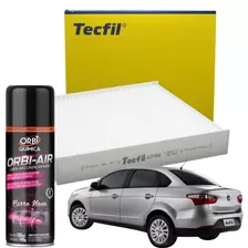 Filtro Ar Condicionado Cabine E Higienizador Limpa Ar Fiat