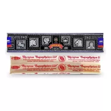 Incenso Indiano Massala Nag Champa Satya 1cxd15gr Fragrância Nag Champa Nirvana