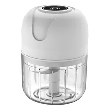 Mini Processador Alimentos Moedor Elétrico Alho S/fio 250ml