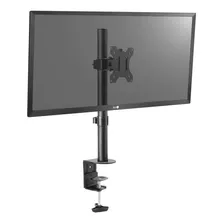 Suporte Monitor Pedestal De Mesa Articulado 10 A 27 Pol Rune Cor Preto