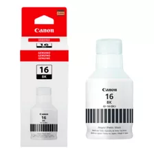 Tinta Canon Gi-16 Negra Bk Original Impresora Gx6010 Gx7010