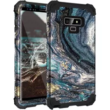 Funda Para Samsung Galaxy Note 9 (marmol Azul)